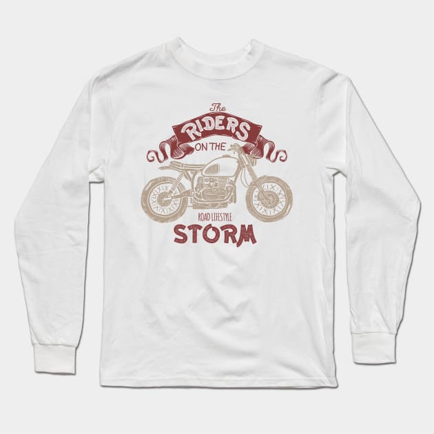 Riders on the storm Long Sleeve T-Shirt by swaggerthreads